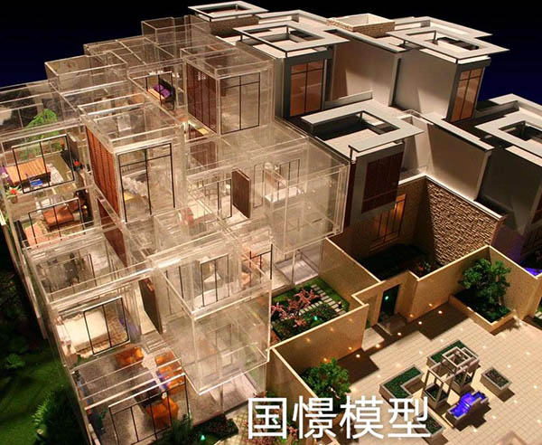 栾川县建筑模型