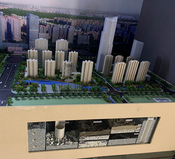 栾川县建筑模型